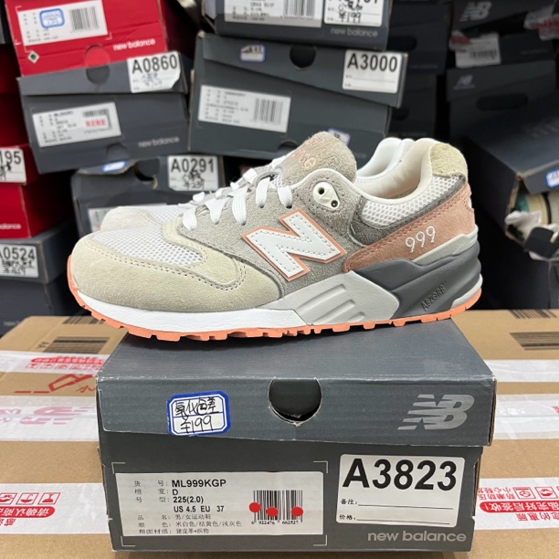 A3823 NEW BALANCE ML999KFP 37码运动鞋直播微瑕疵 无售后舒适