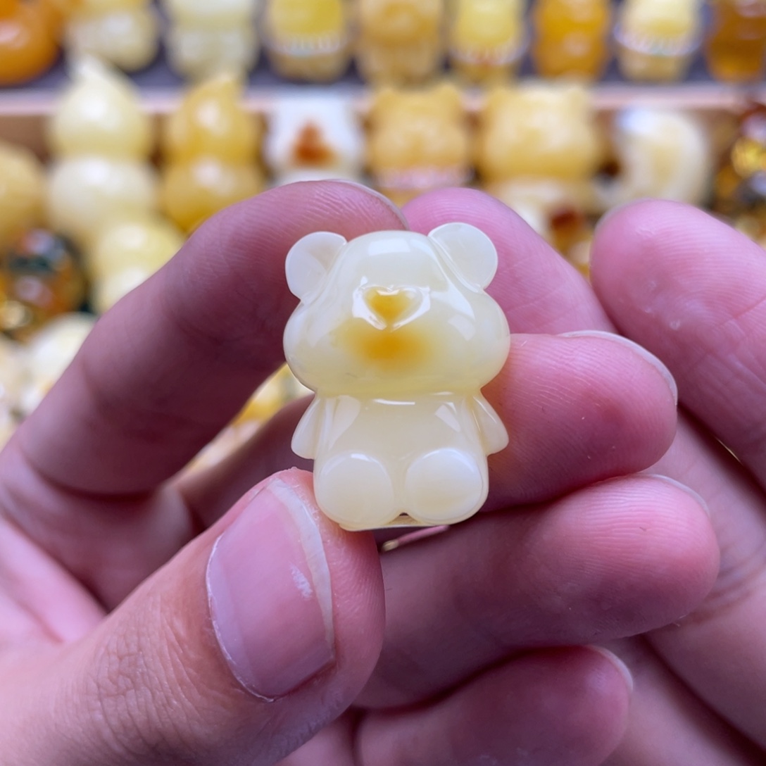 琥珀未镶嵌裸石蜜蜡