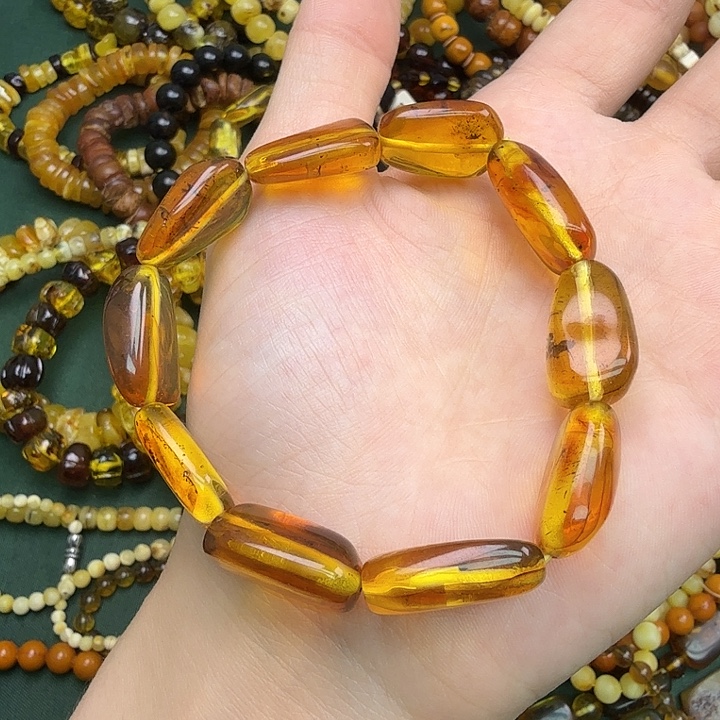 琥珀未镶嵌珠宝奇石