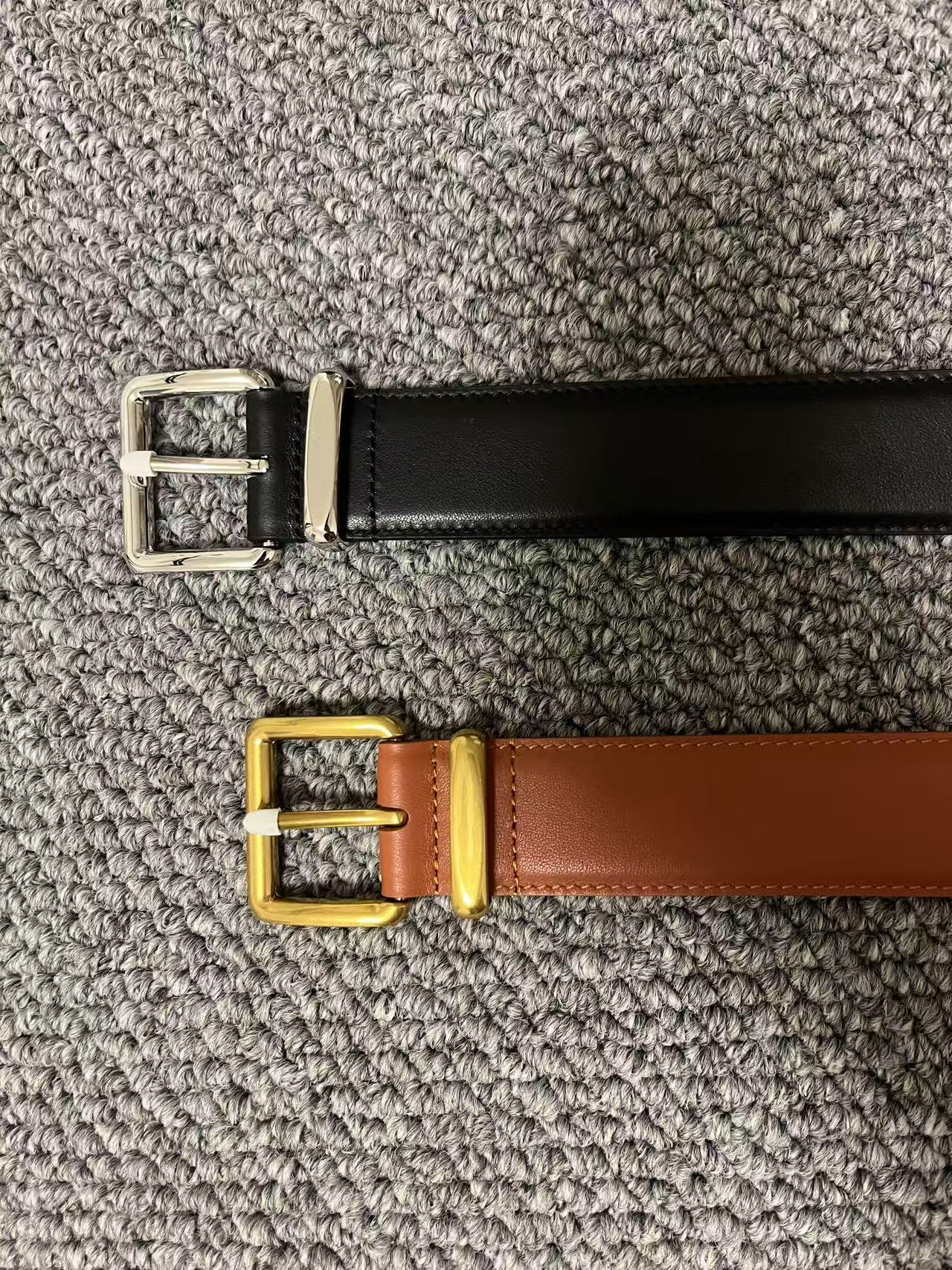 m针扣  女士真皮皮带   头层牛皮腰带