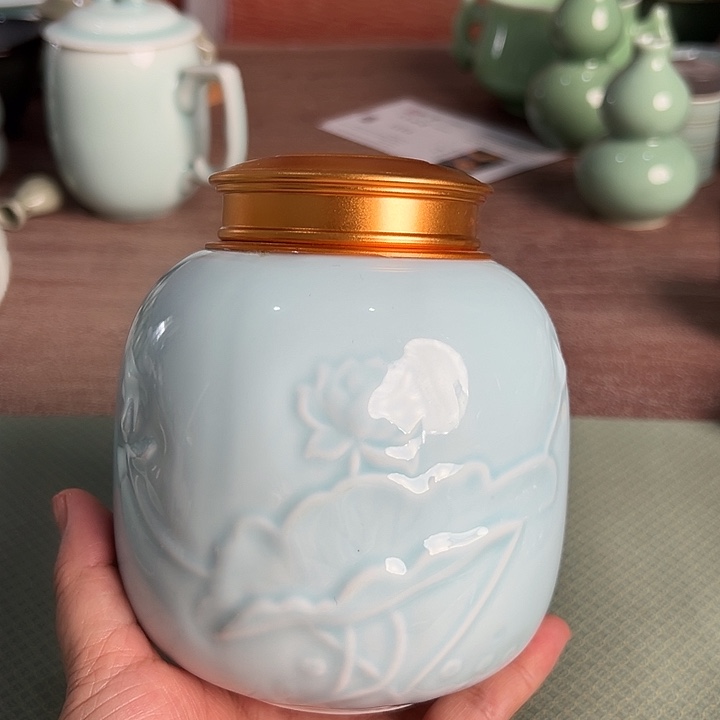 小米茶器龙泉云间青瓷