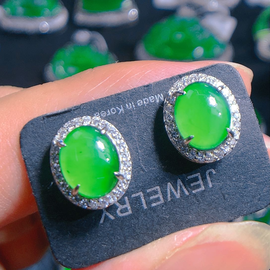 翡翠颈饰银S925镶嵌238559988