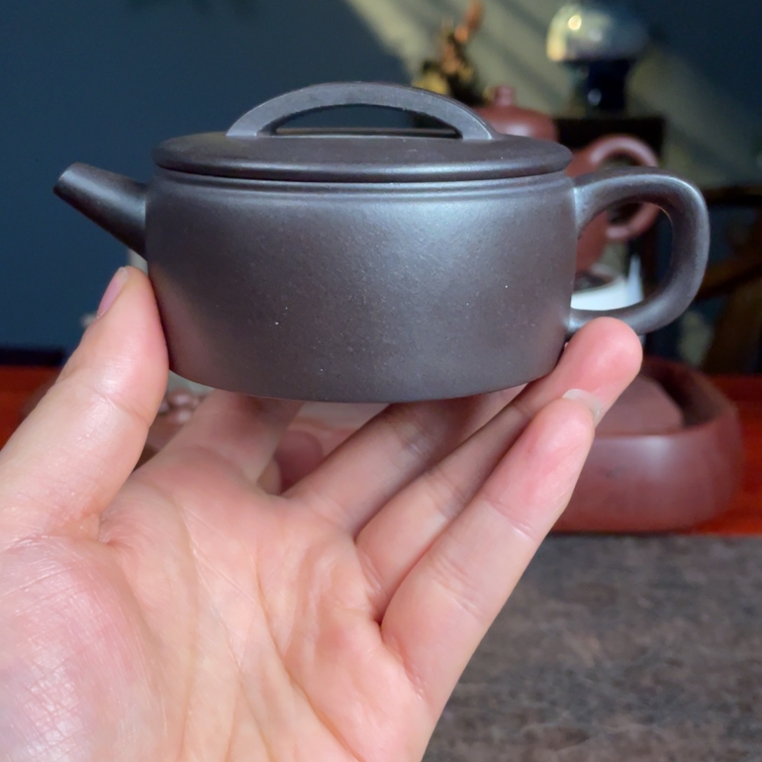 持***恒茶壶紫砂半手工18590