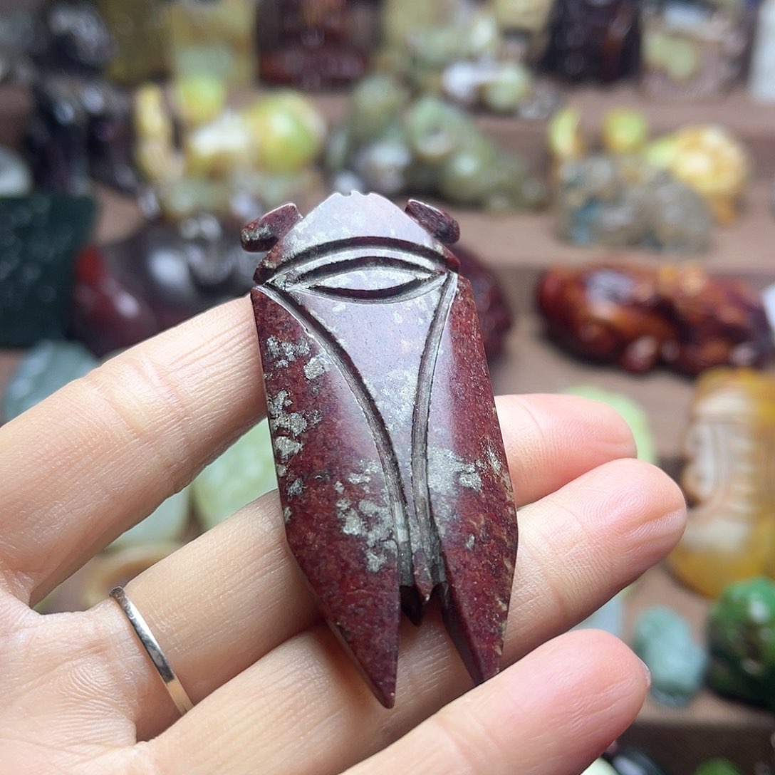 白玉菩提吊坠46。。