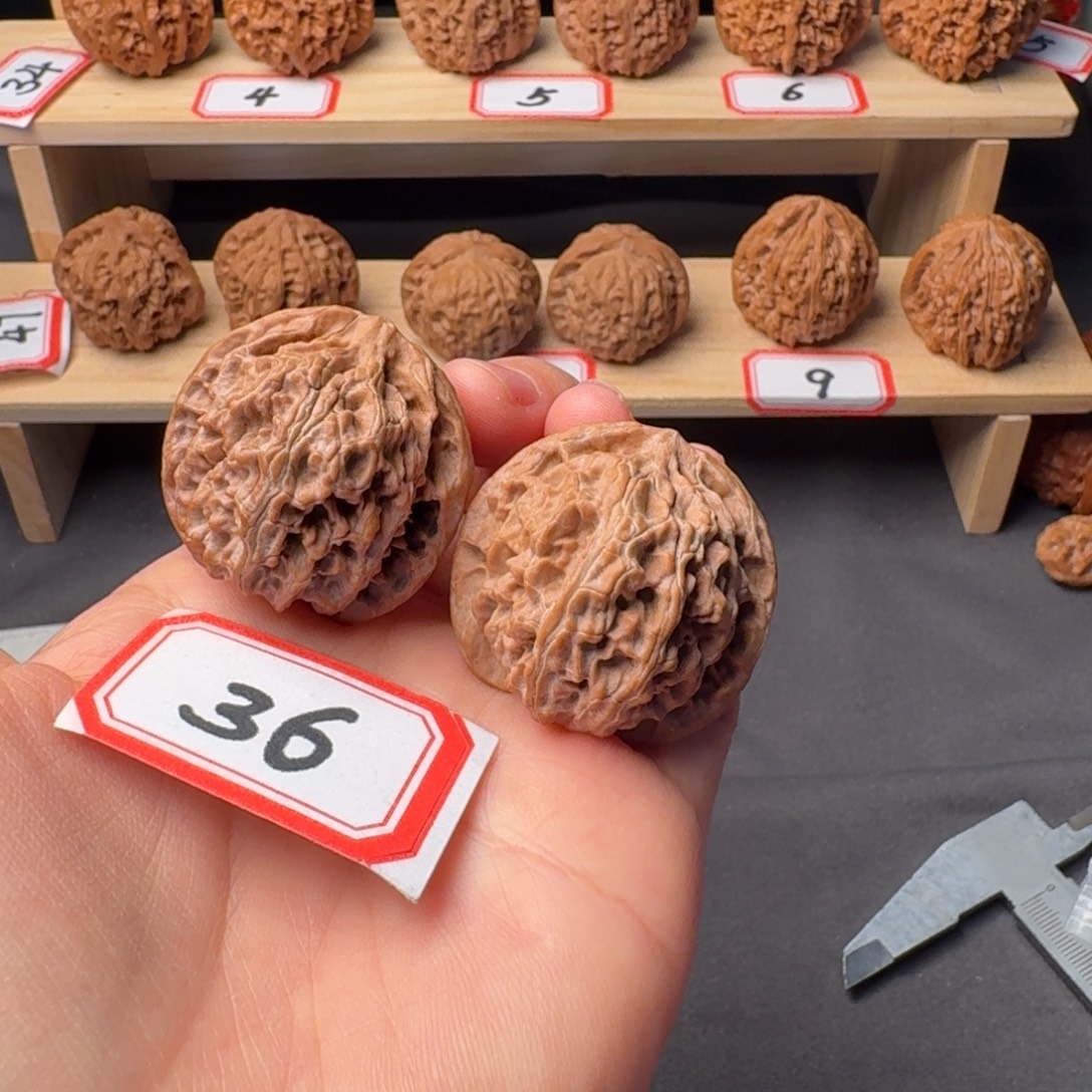 把件文玩核桃全品38尺苹果园