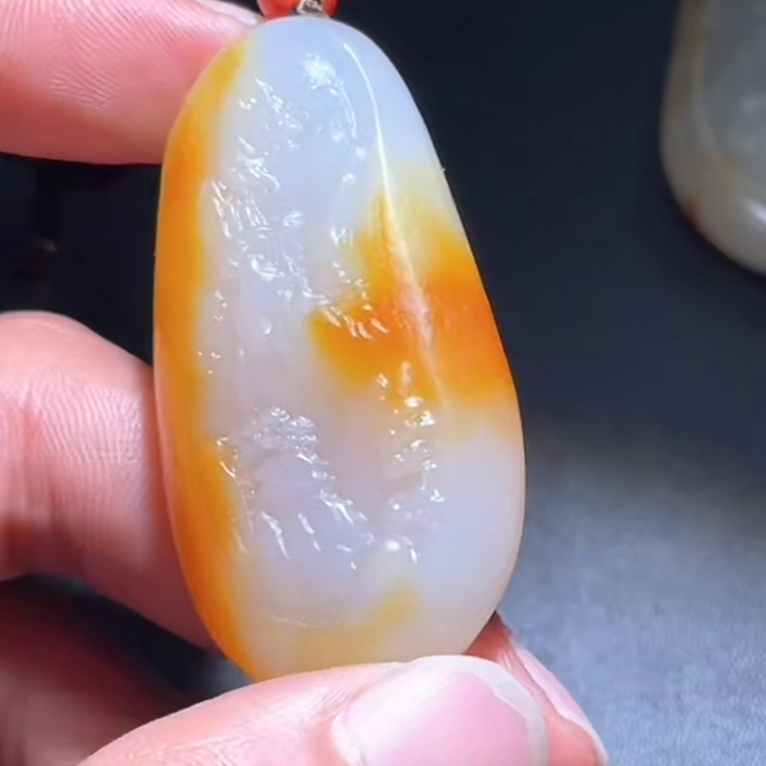 和田玉玉石挂件 d0102拍一发一