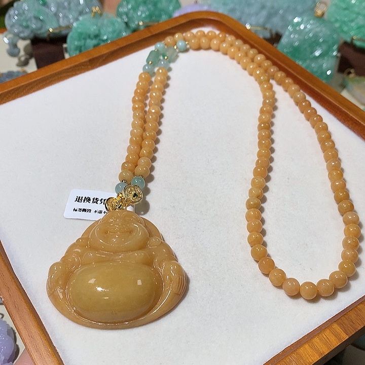 颈饰未镶嵌翡翠翡翠吊坠