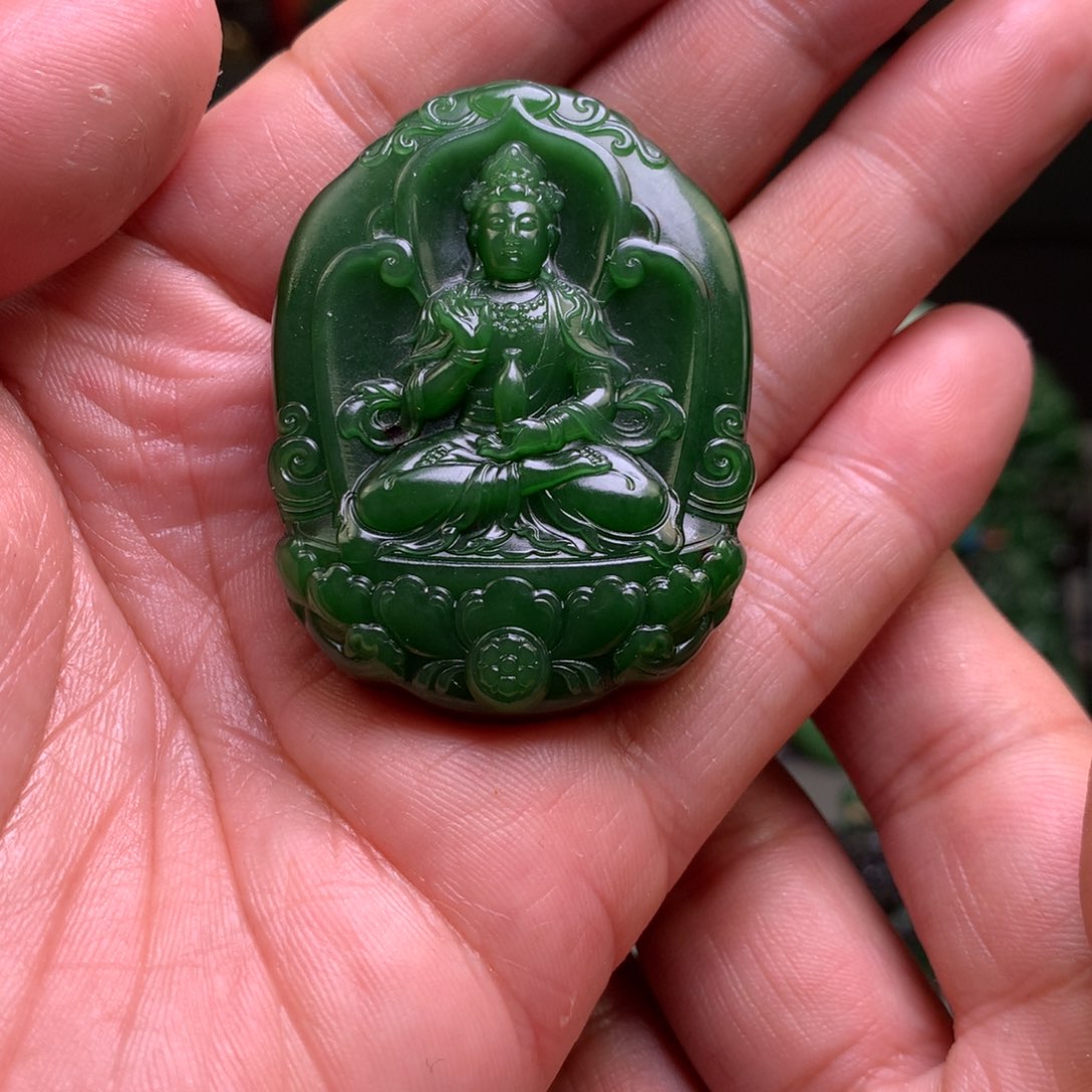 和田玉和田玉吊坠未镶嵌未镶嵌