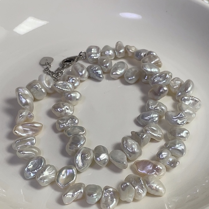 莉***酱淡水珍珠未镶嵌项链