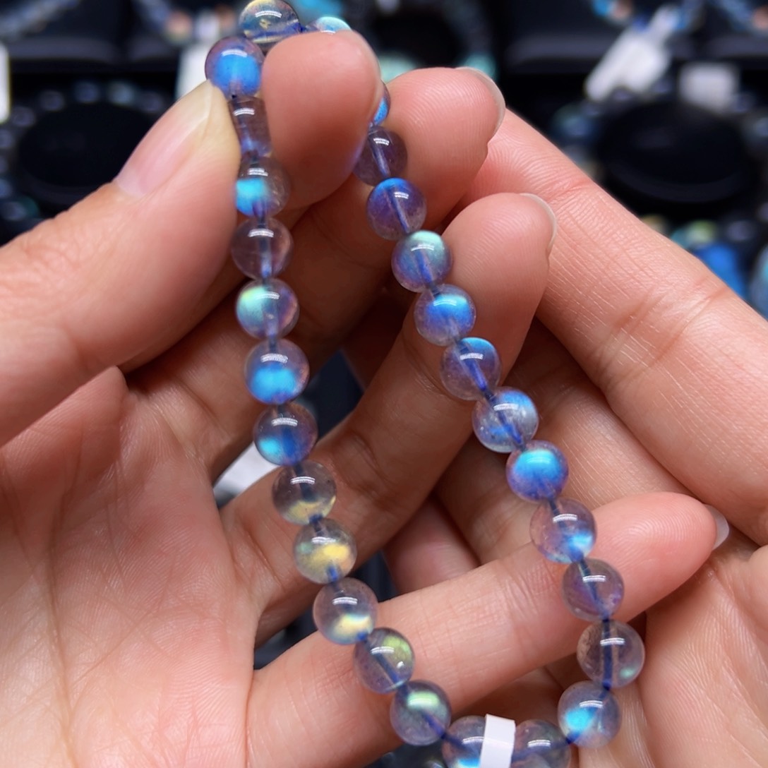 未镶嵌手链长石7左右