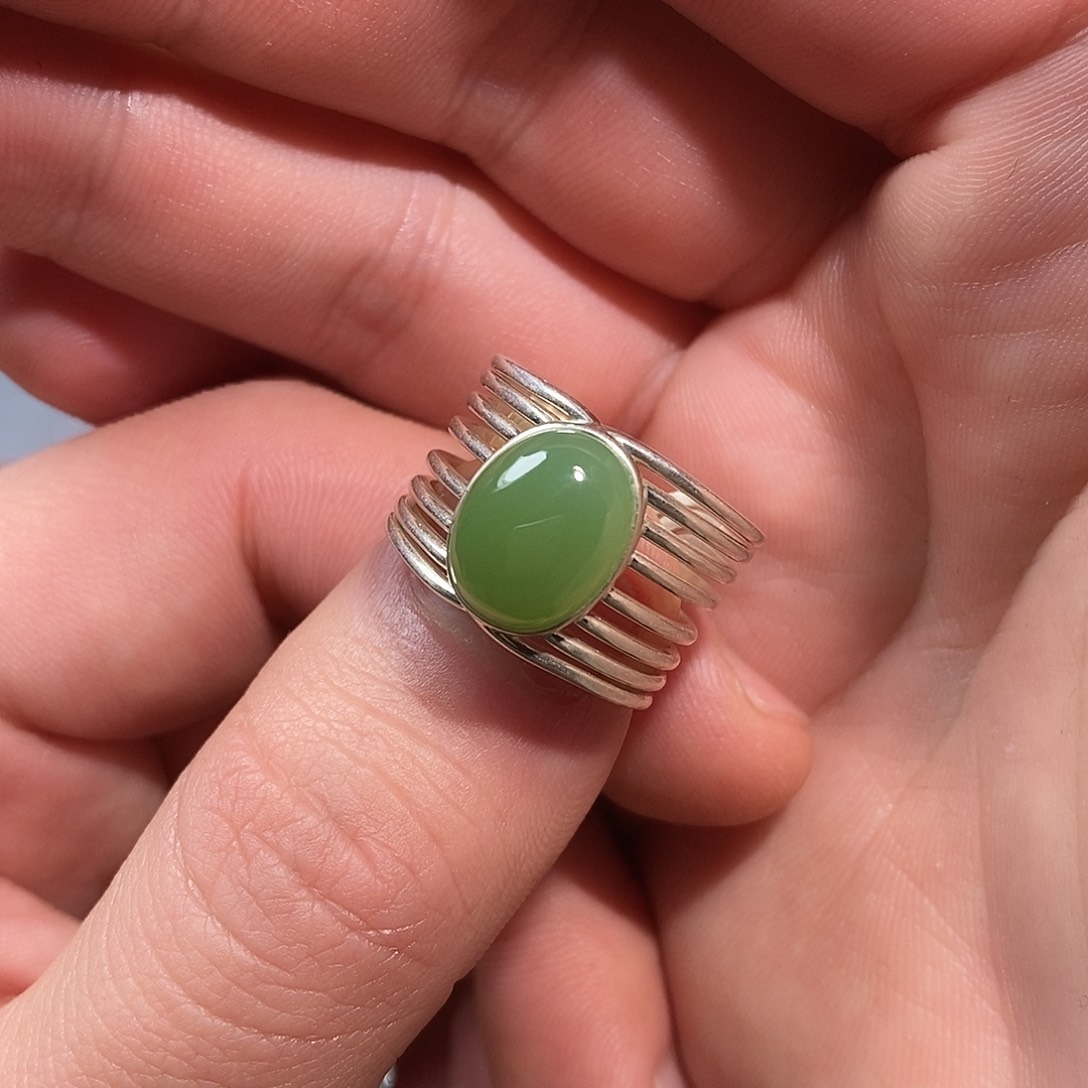 和田玉颈饰银S925镶嵌刘**?