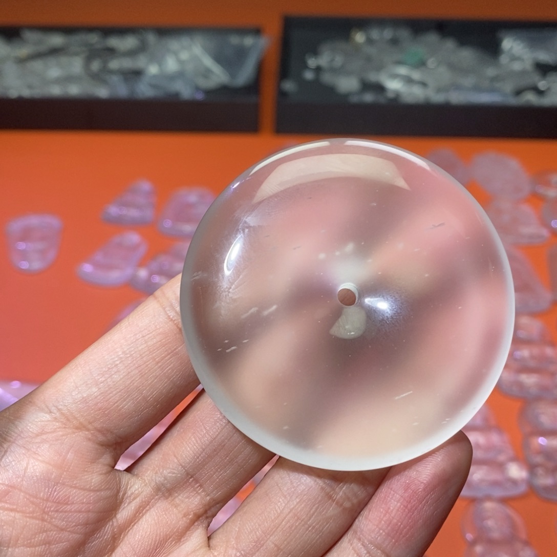 魚***石英质玉未镶嵌珠宝半成品