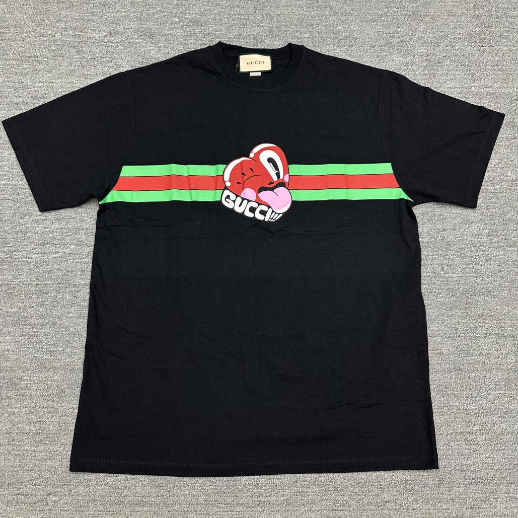 未使用 GUCCI/古驰 xxl码 gucci新款爱心短袖 全新带吊