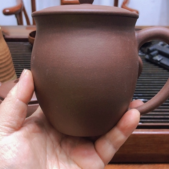 紫砂茶壶N***缘半手工盖杯