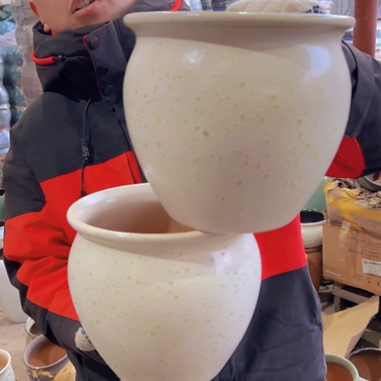 紫砂花盆高19口20————-