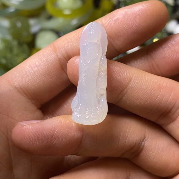 岫玉岫玉挂件未镶嵌