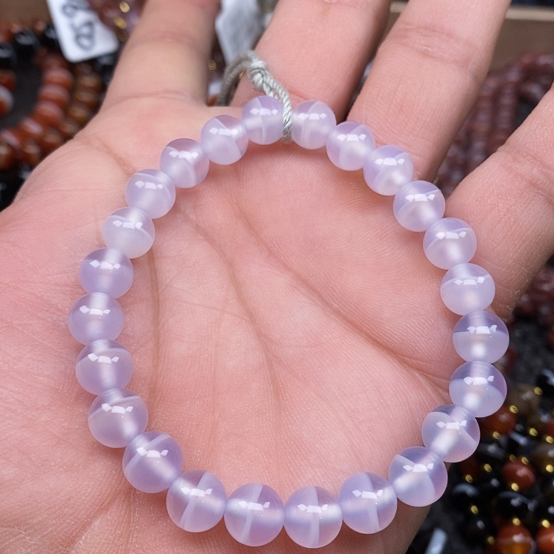 玛瑙/玉髓未镶嵌手链