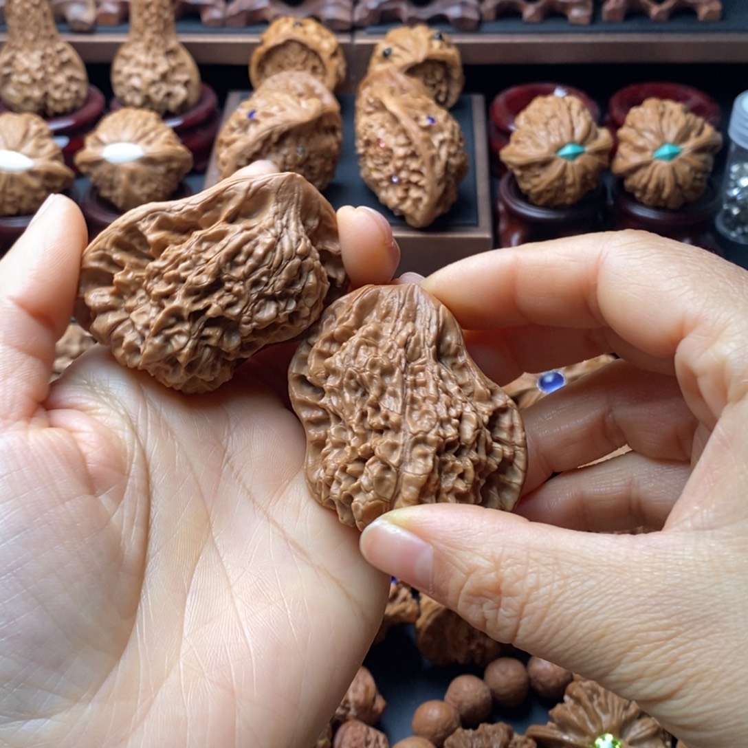 ****7吊坠文玩核桃鸳鸯