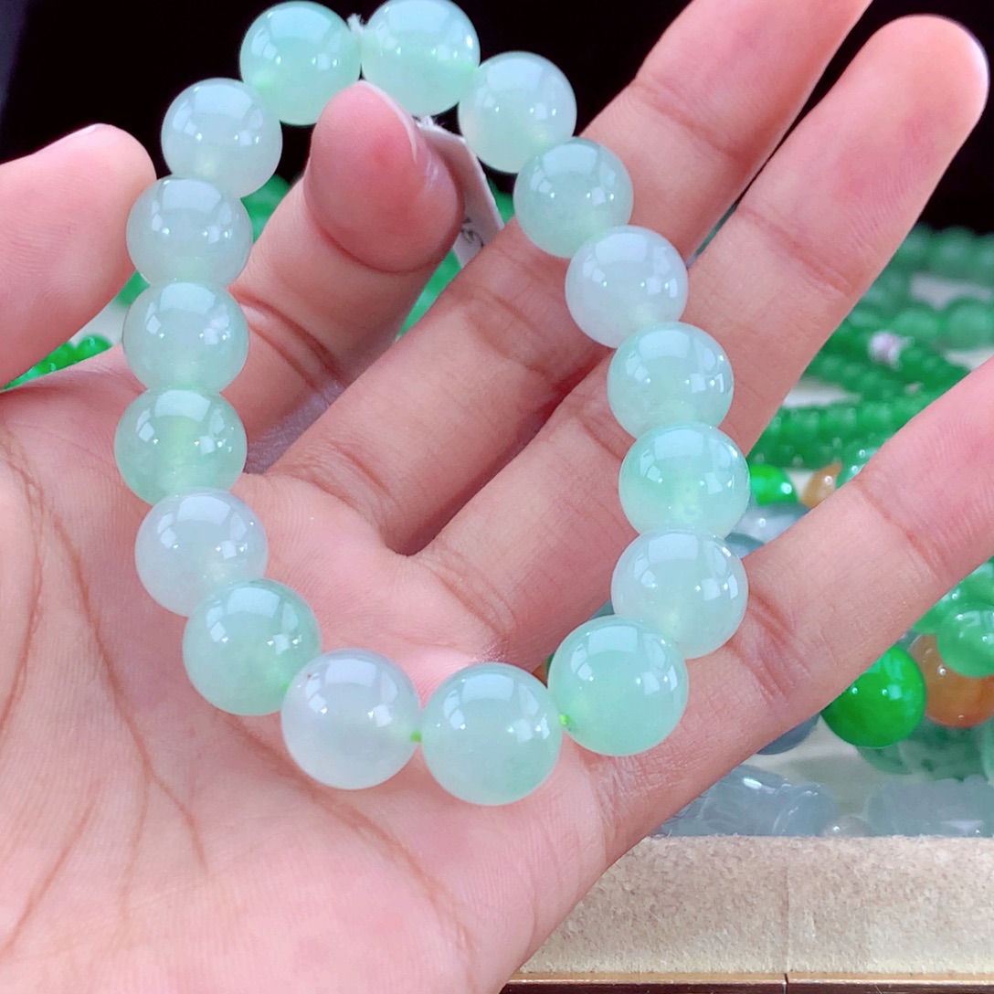 未镶嵌手链翡翠翡翠