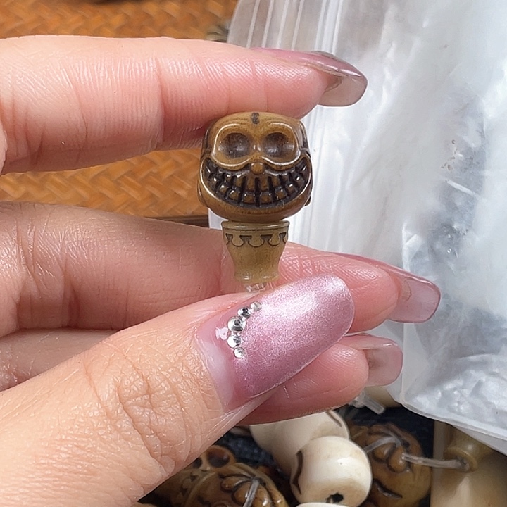 鹿骨手串/手链驼骨驼骨136，1.5