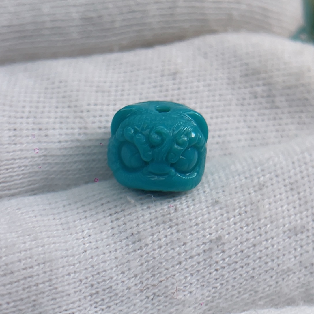 绿松石颈饰未镶嵌卡9.5-7.8