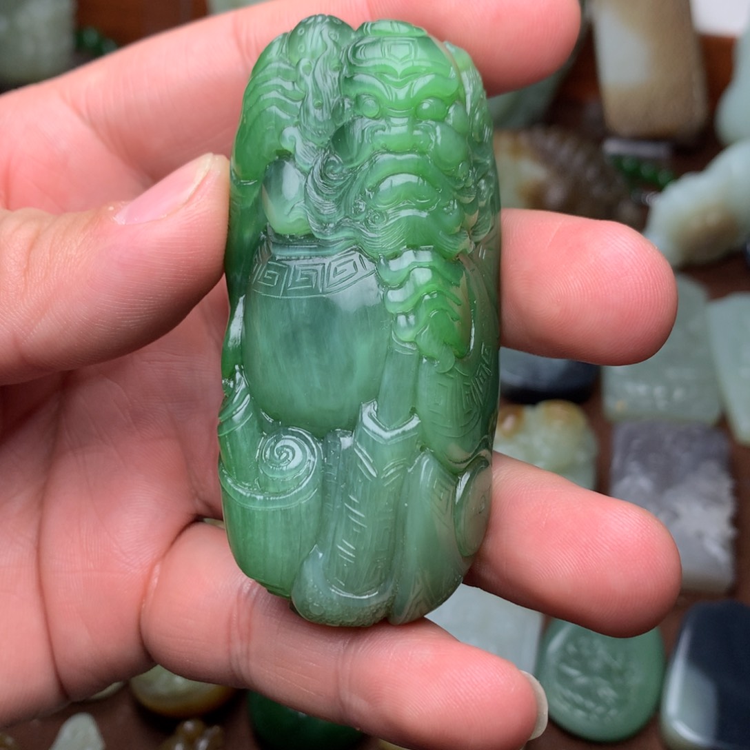 和田玉挂件未镶嵌明*