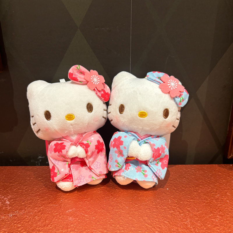 【和服KT合集】毛绒猫咪包挂件卡通可爱日系风格钥匙扣挂饰公仔玩偶