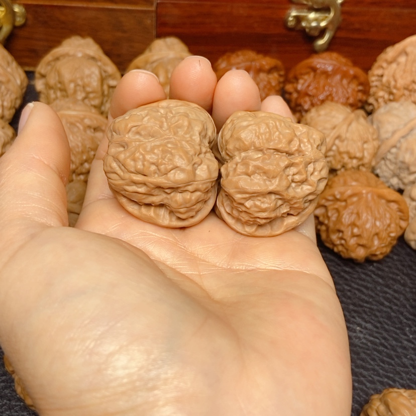 【闪购商品】吊坠文玩核桃不**心蛙蛙37