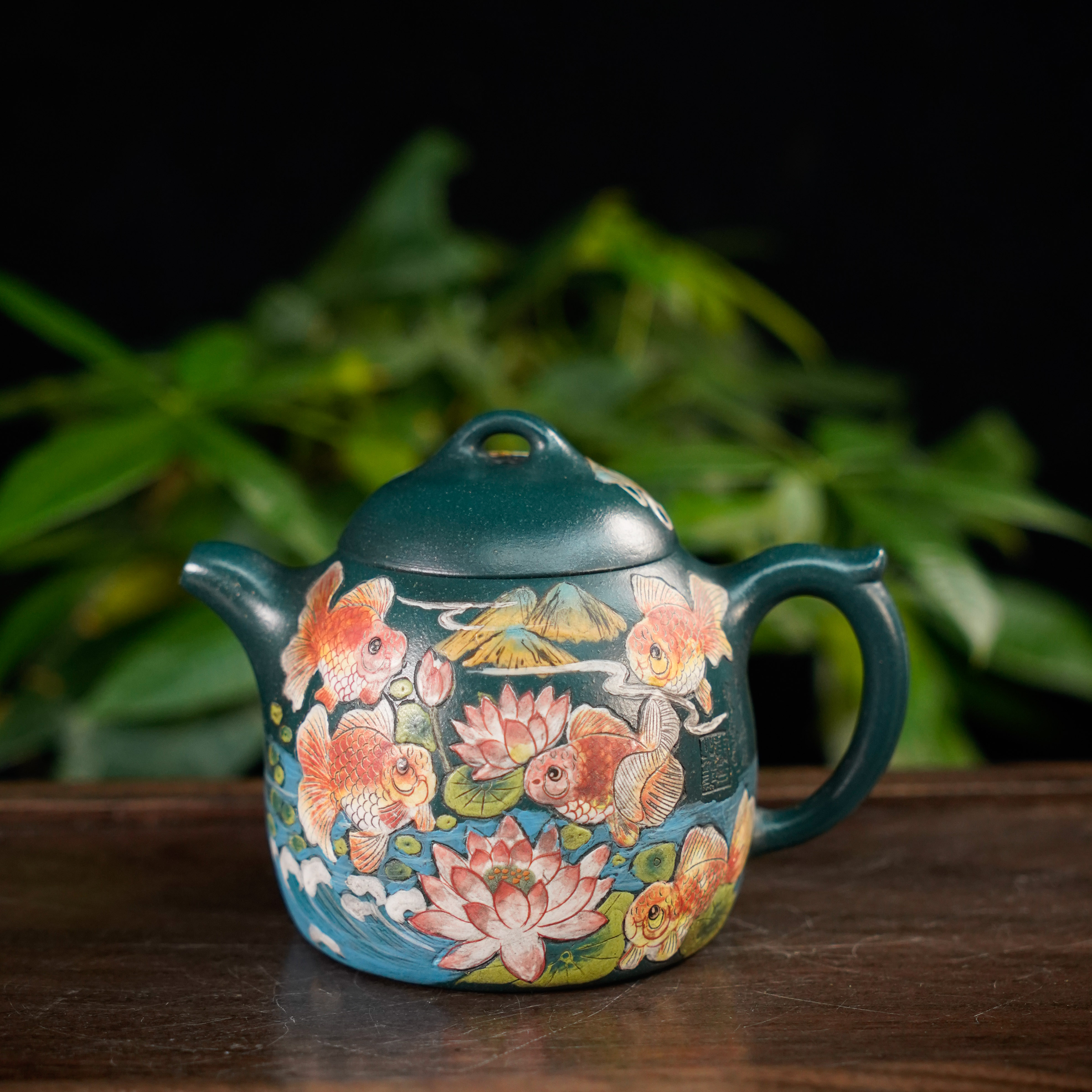 GSZS-4124   江伯泽   宜兴手工紫砂  秦权