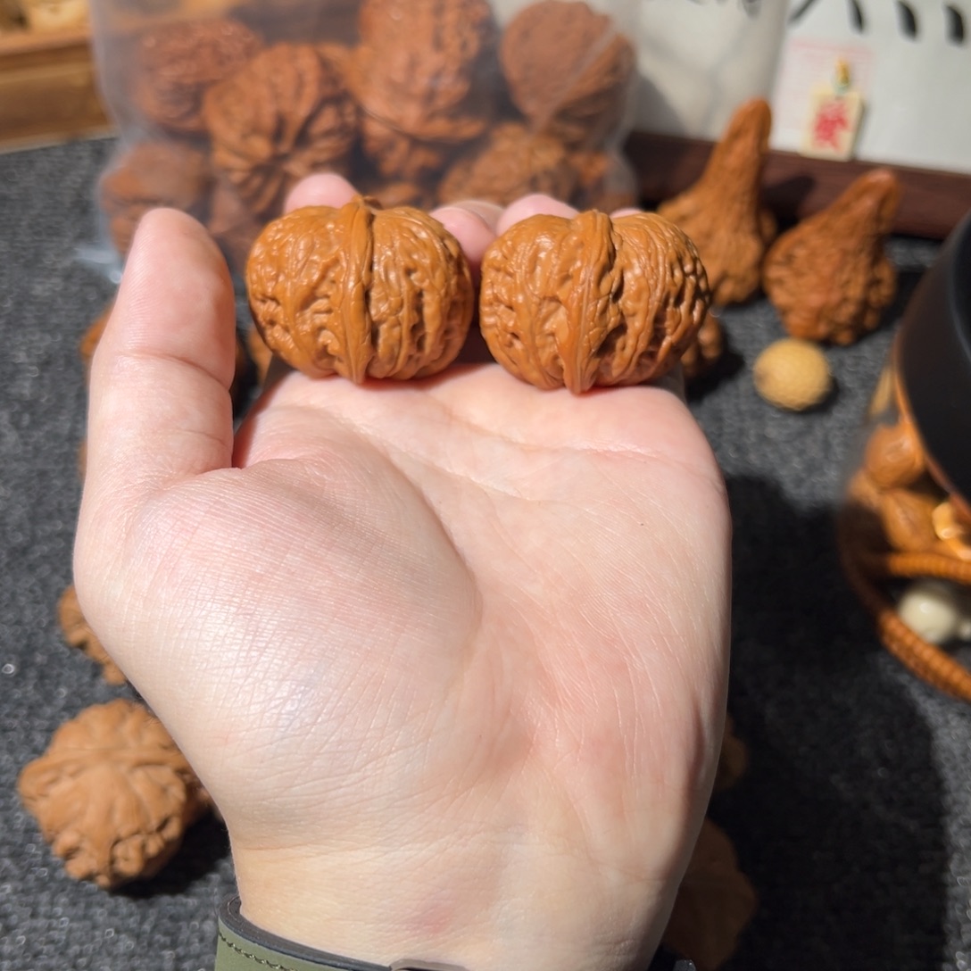 把件文玩核桃元宝