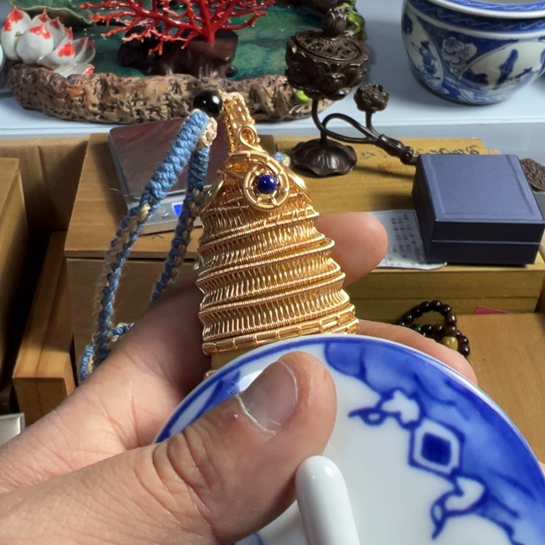 紫砂茶叶罐我基本佛寺真好看啊