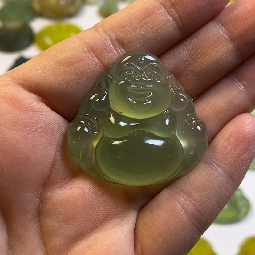 【闪购商品】蛇纹石玉颈饰未镶嵌