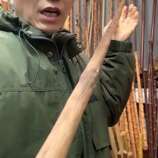 东***1铁匠木枪干长230厘米左右
