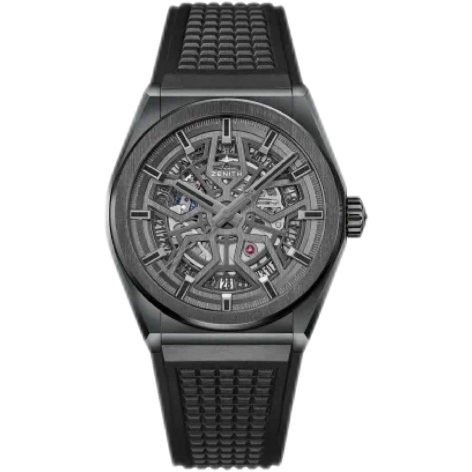 99新 Zenith/真力时 22年全套 49.9000.670/77.R782黑陶瓷