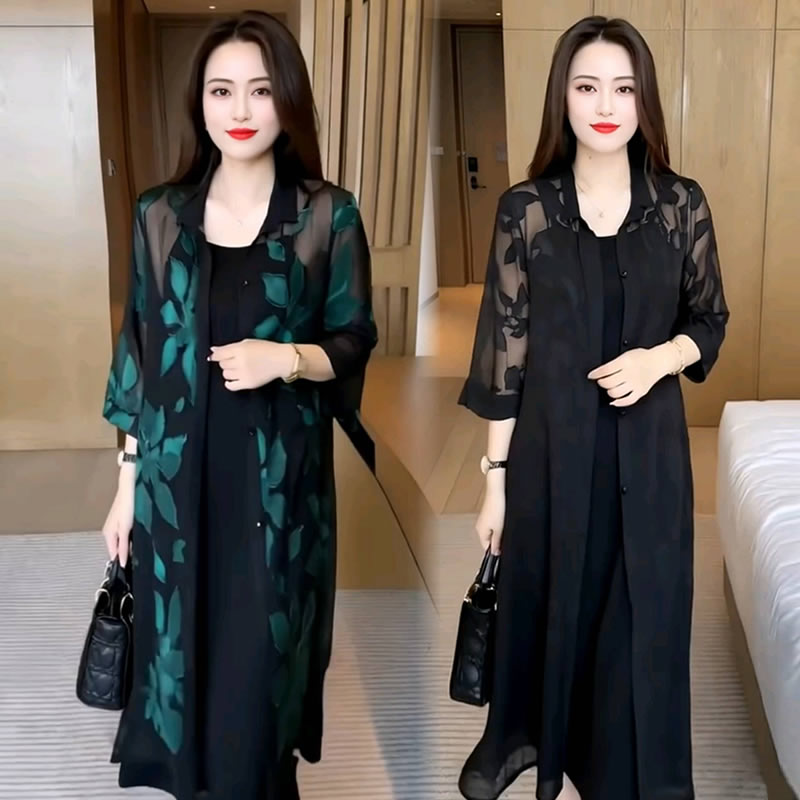 【有运费险】气质防晒衬衫女中长款2025春秋新款旅游度假披肩穿搭