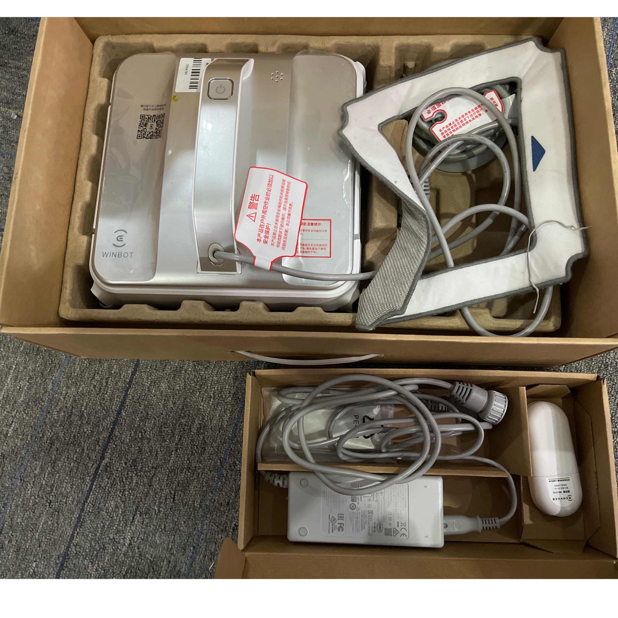 9新 ECOVACS/科沃斯 【二手】武汉仓擦窗机器人轻微划痕功能完好