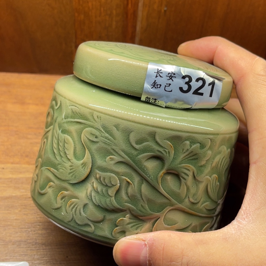 手工茶叶罐321号一只