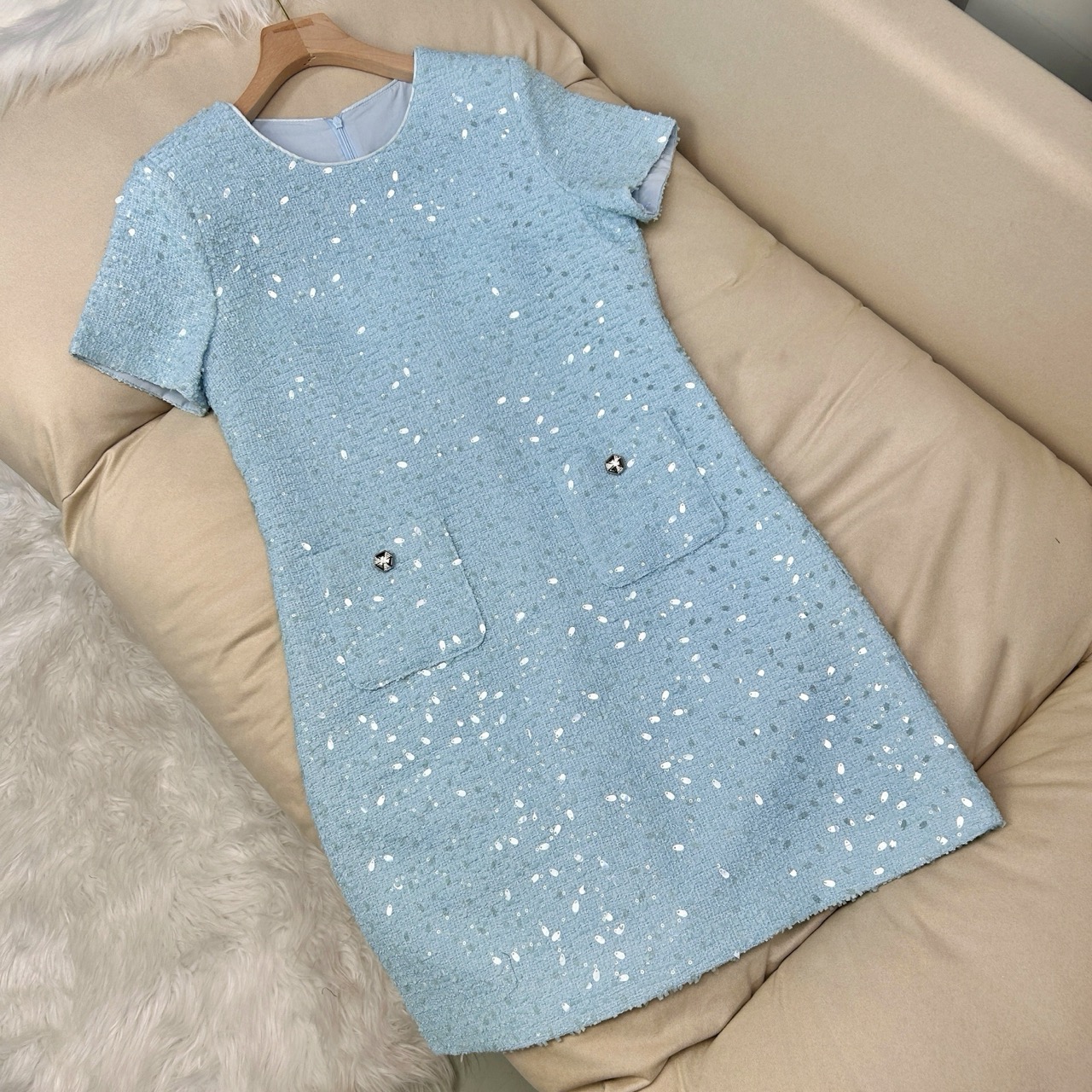 【天鹅湖】高端小香风连衣裙 70272