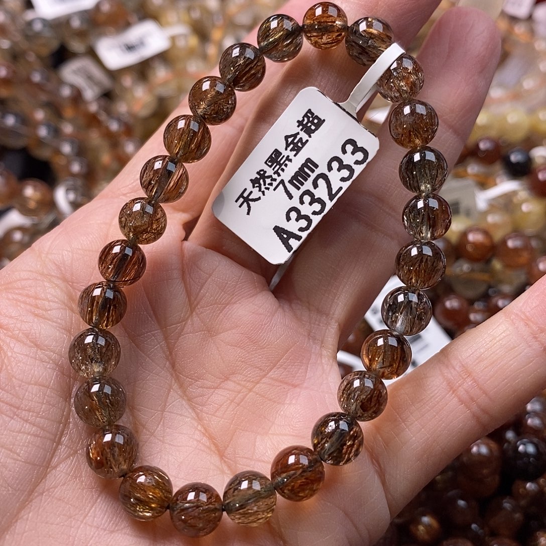 水晶未镶嵌手链水