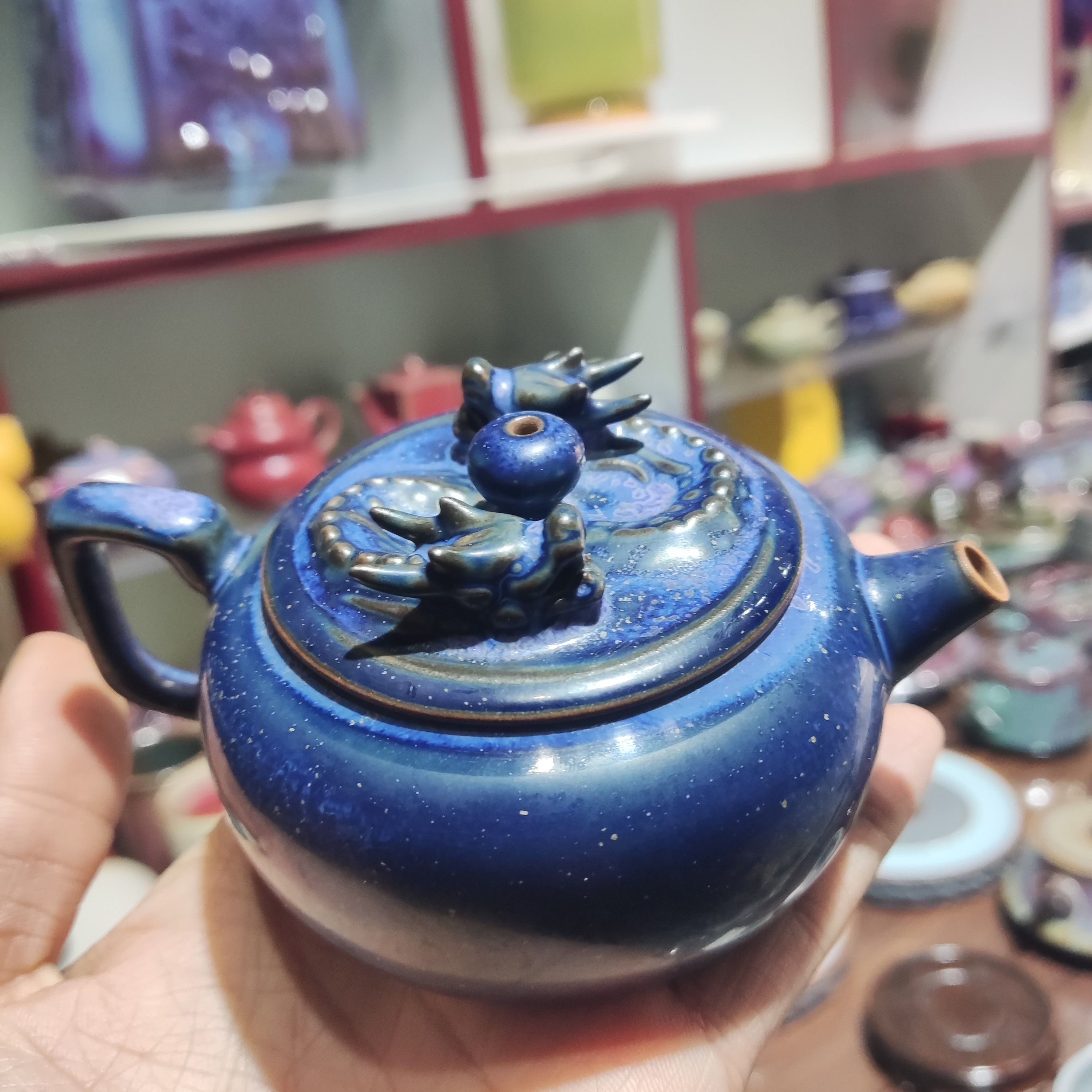 星空釉色茶壶茶具