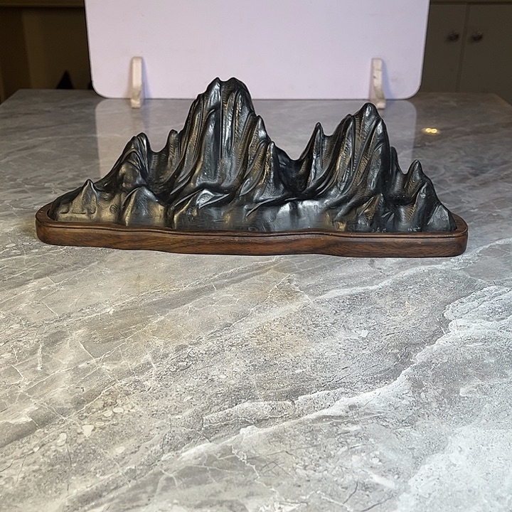 扎***乐奇石茶宠鱼缸文房摆件