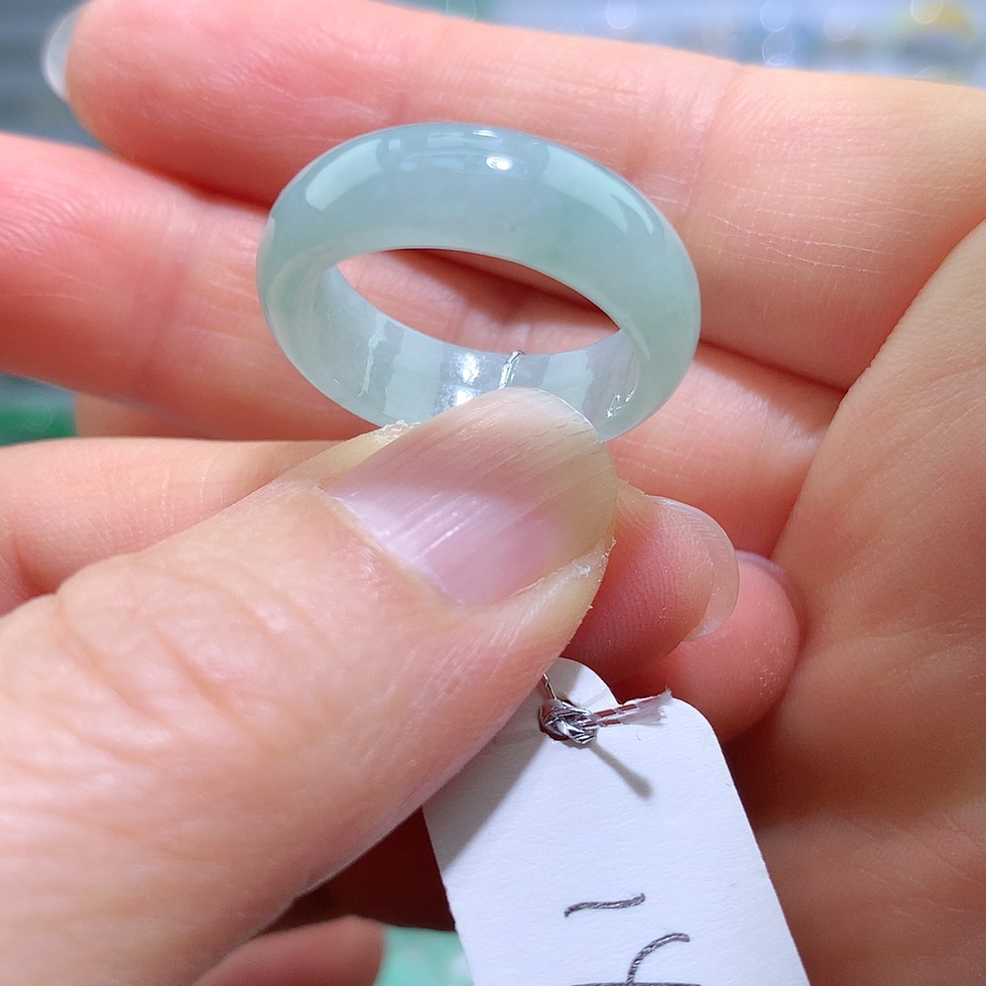 翡翠戒指未镶嵌14号