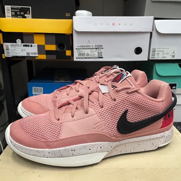 46码/莫兰特1 红黑/51344/篮球鞋/95新原盒/FV1288-600