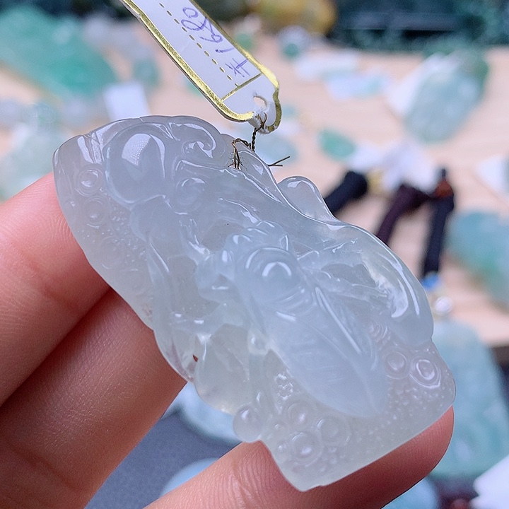 【闪购商品】翡翠颈饰未镶嵌南*翡翠吊坠