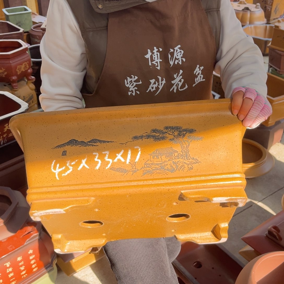 花盆紫砂盆景艺术