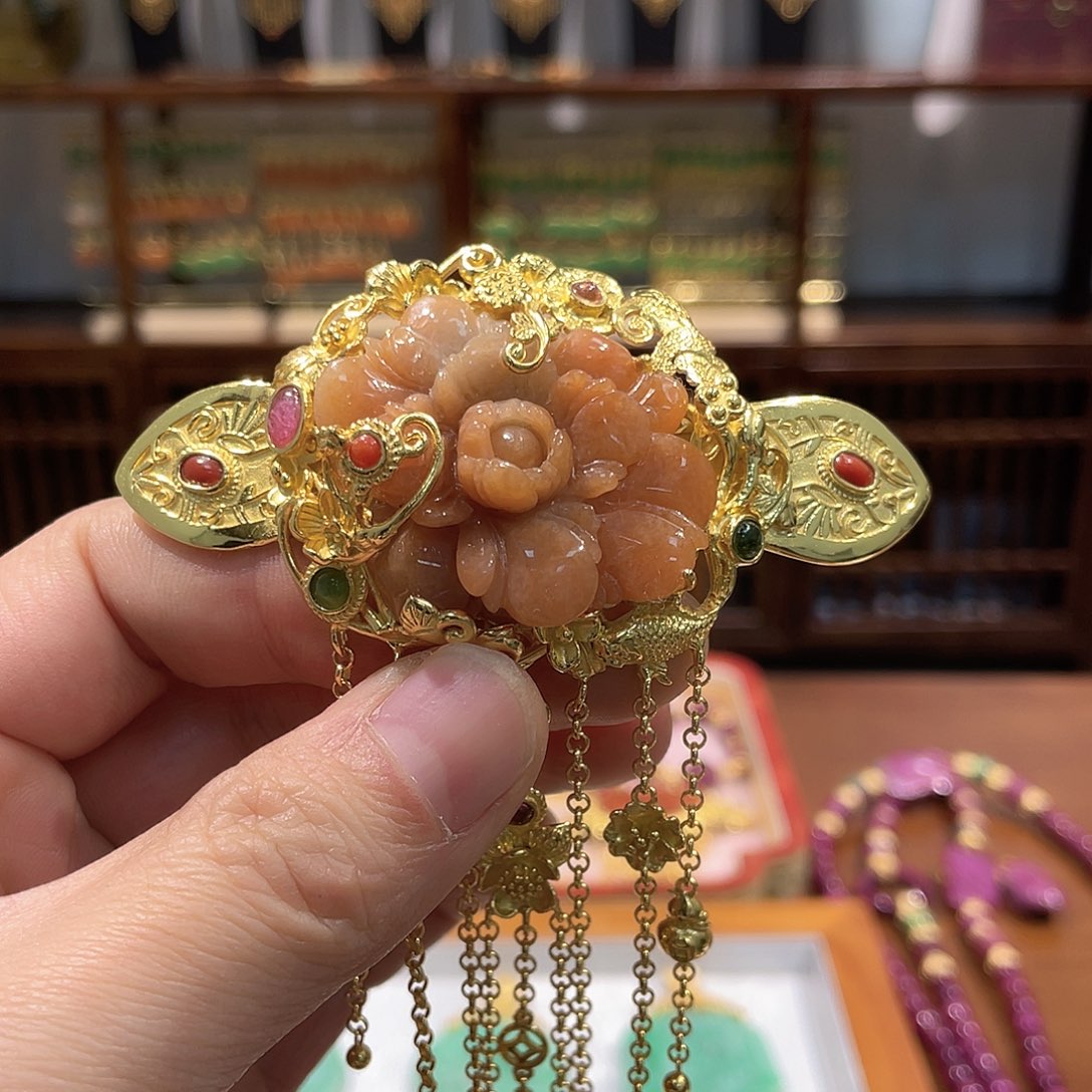 锦纶非金属发夹发饰