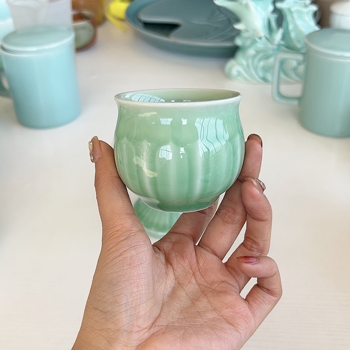 小米茶器龙泉青瓷