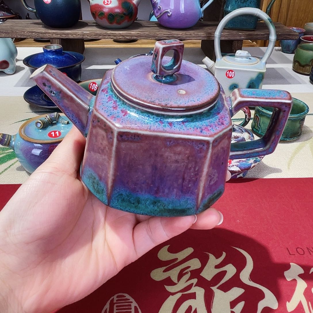 壶禹州钧瓷艺术作品