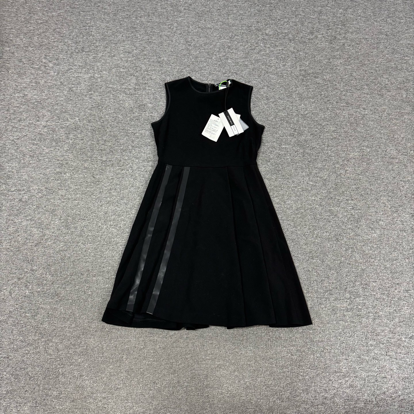 99新 AMIPARIS maxmara 黑色连衣裙42码 带吊牌