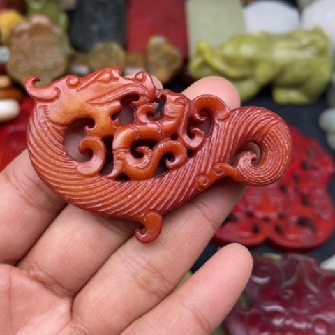 和田玉颈饰未镶嵌120